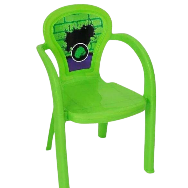 cadeira decorada hulk